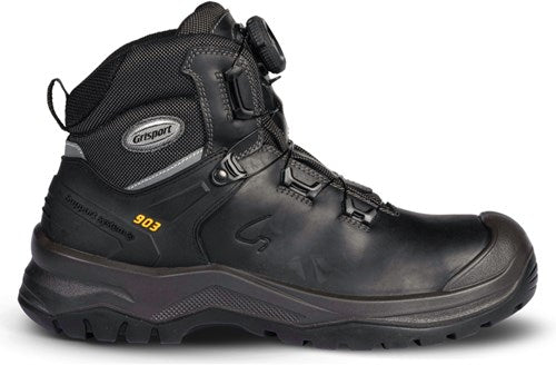 Grisport safety 903l 33348 boa s3 | zwart | maat 42 - 8713458015084