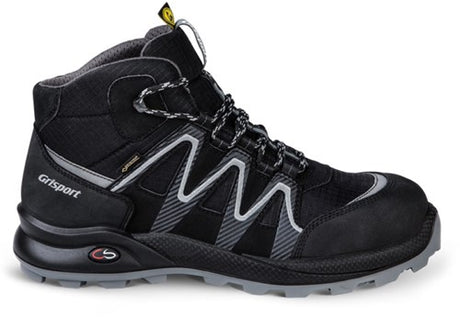 Grisport safety cross gtx line 33663 hoog s3 esd | zwart zilver | maat 41 - 00.049.014.41