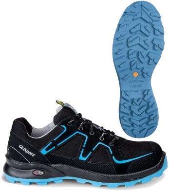 Grisport safety cross safety enduro 33604 laag s3 grijs blauw - maat 47 - 00.049.009.47