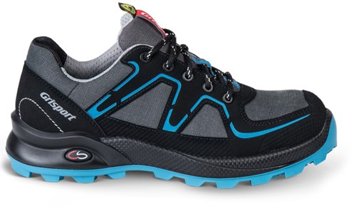 Grisport safety cross safety serena 33600 dames laag s3 grijs blauw - maat 38 - 00.049.005.38