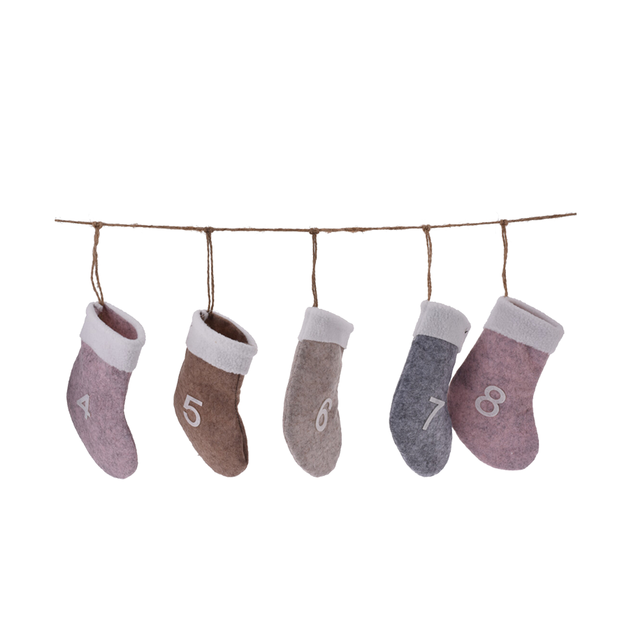 H s adventkalender slinger sokken 220cm