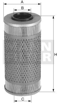 Mann-filter mann oliefilter