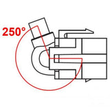 Usb a keystone