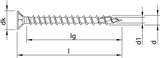 Heco topix-plus 3,5 x 45 vk t-20 vd geelverz; 500 stuks - hc60323