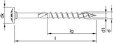 Heco -topix-plus a2 8,0 x 240, tk, tellerkop t40, dd, 50 st - hc61887