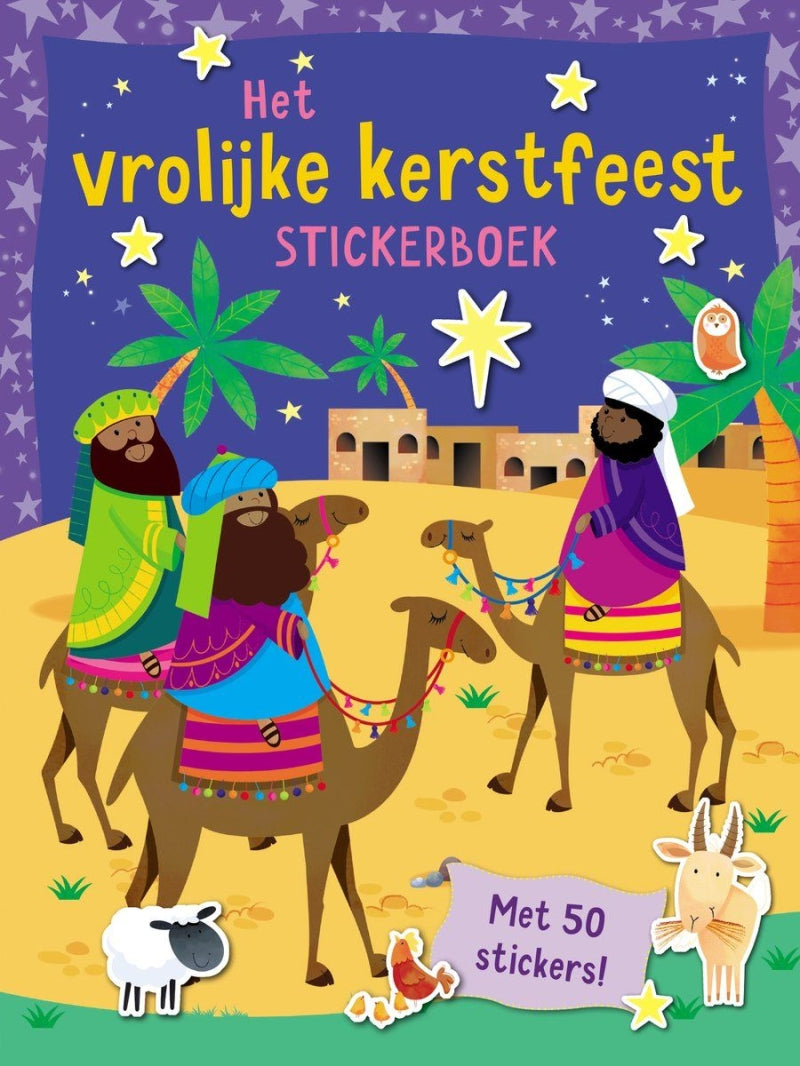 Kok het vrolijke kerstfeest stickerboek