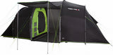 High peak Familietent Tauris 4.0 4-persoons 440 cm donkergrijs