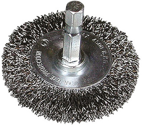 Hikoki accessoires rondborstel 50x0.3 met 1 4 zeskant stift met gegolfd staaldraad - 751319