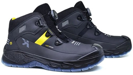 Hks werkschoenen hks werkschoen rs 275 s3 boa | zwart geel | maat 41 - 00.162.115.41