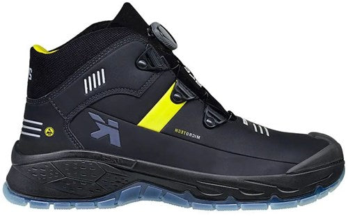 Hks werkschoenen hks werkschoen rs 275 s3 boa | zwart geel | maat 48 - 00.162.115.48