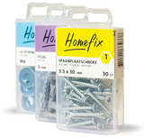 Homefix keilbout m8x50x20 | 2 stuks - 6701.10.70020