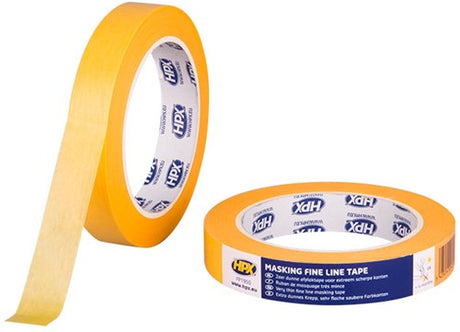 Hpx masking 4400 fine line | oranje | 18mm x 50m - fp1950 fp1950