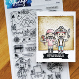 Ranger ink ranger • simon hurley create. fotopolymeer stempel pirate party