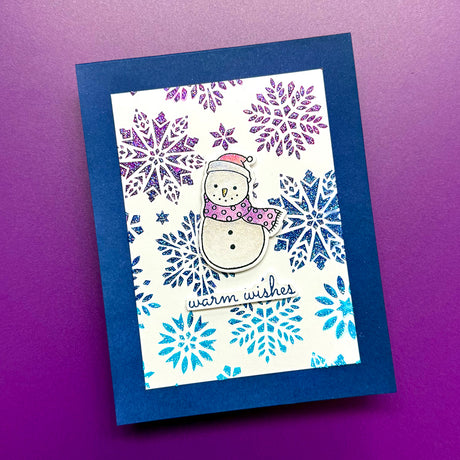 Ranger ink ranger • simon hurley create. stencil dazzling snowflakes