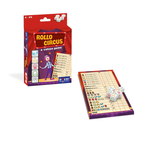 Rollo: a yatzee game - circus - dobbelspel (nl fr)
