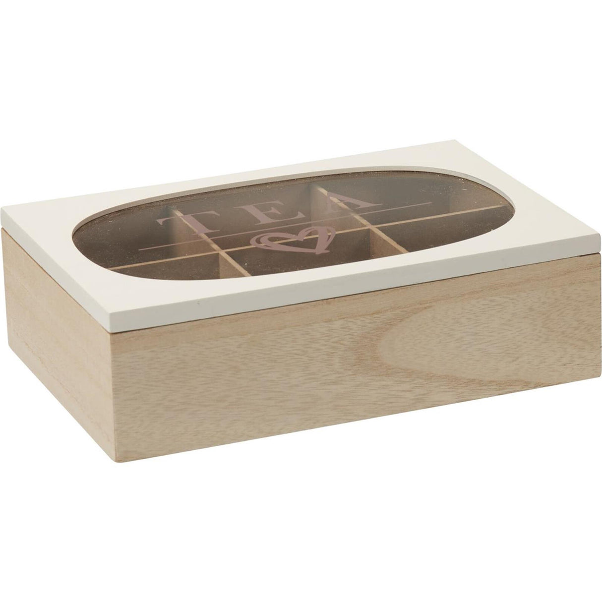 Home styling theedoos 24x16cm 2 assorti