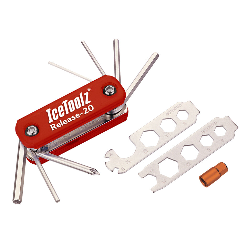 Icetoolz 24093B1P Tool set 20-piece in holder