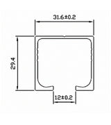 Icetoolz ophanghaak met rollers 65x100x380mm, p679