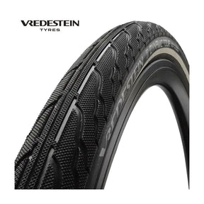 Vredestein 28x1 5 8x1 1 8 (28-622) dynamic tour zwart reflex draad 28454