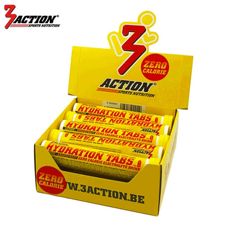 3action hydration tabs lemon koker 20 tabs (doos 10 st) 1202040001