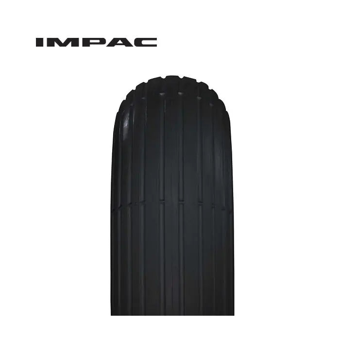 Buitenband 400 x 100 (4.00-8) zwart lijnprofiel