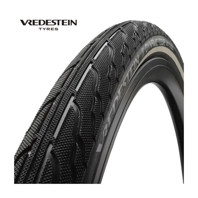 Vredestein buitenband Dynamic Tour 28 x 1.50 zwart refl
