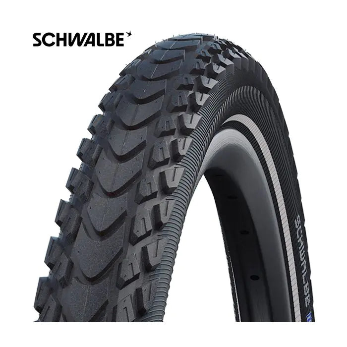 Schwalbe marathon mondial 28x1.60 700x40c (42-622) wired performance line addix black+reflex