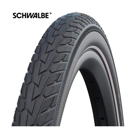 Schwalbe - road cruiser green black coffee reflex 28x1.60 700x40c