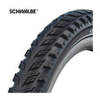 Schwalbe draadband marathon 365 performance 47-622 +r zwart