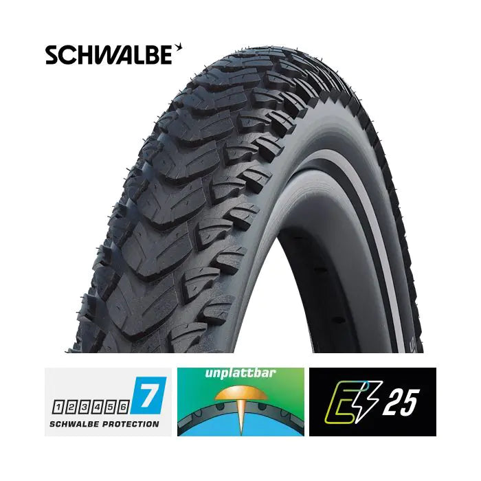 buitenband Marathon Plus Tour 26 x 2.00 (50-559) zwart
