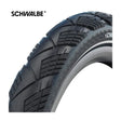 Schwalbe draadband marathon efficiency 55-622 +r zwart