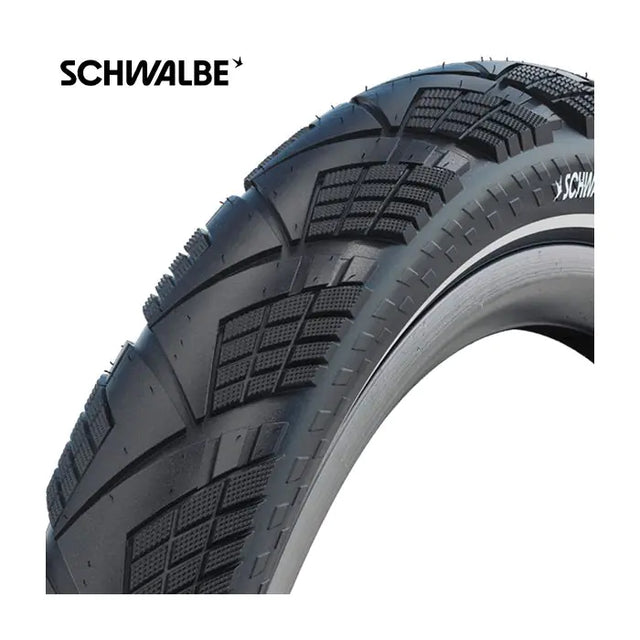 Schwalbe draadband marathon efficiency 55-622 +r zwart