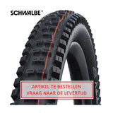 Vouwband Schwalbe Big Betty Super Gravity 27.5 x 2.40 62-584 mm - zwart