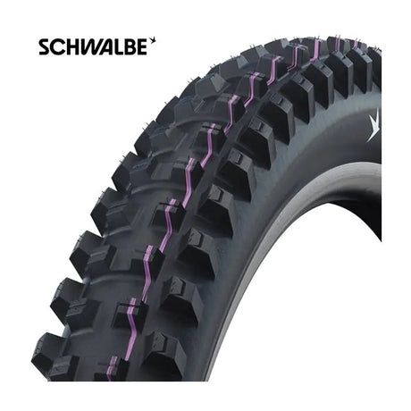 Schwalbe shredda front - tlr - addix ultra soft - gravity pro - radial - 29x2.50 - black