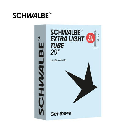 Schwalbe binnenband sv6-el 20 23 40-406 fv 40mm