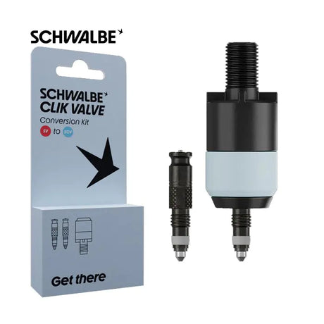 Schwalbe benelux b.v. schwalbe ventiel conversiekit clik sv-scv + pompkop adapter