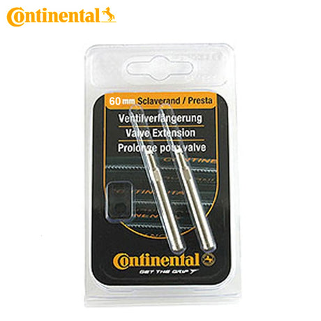 Continental ventielverlenger 60 mm alu. (2 stuks) 0140034