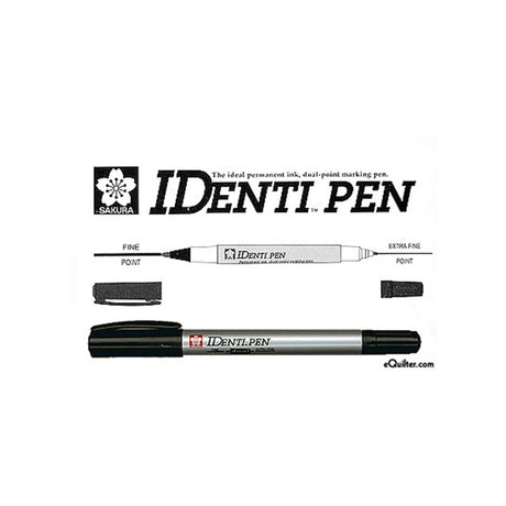 Bruynzeel sakura identi-pen dubbele punt zwart