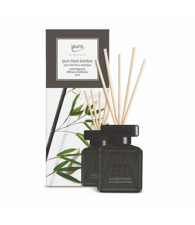 Ipuro geurdiffuser black bamboo 50 ml