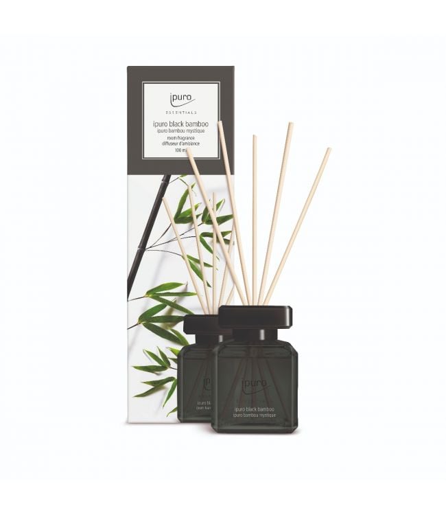 Ipuro geurdiffuser black bamboo 100 ml