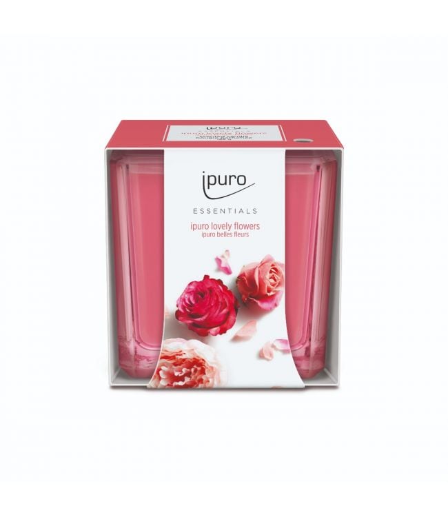 IPuro scented candle lovely flowers 125gr.