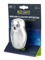 Ikzi forlygte reflektor Crown Bolt Bekræftelse 2x LED hvid