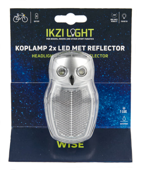 Ikzi forlygte reflektor Crown Bolt Bekræftelse 2x LED hvid