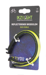 Ikzi reflective pants clamps ikzilight duo visible set of 2 pieces