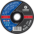 Andre metalen schild 125 x 1,6mm metaal eco line