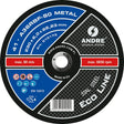 Andre metalen schild 230 x 2,0mm metaal eco line