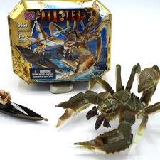 Mega merken mega bloks pyrates scheermesjes krab met bootje en figuurtje