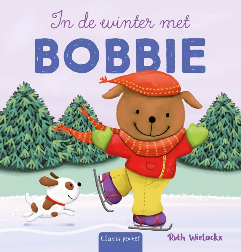 Clavis in de winter met bobbie
