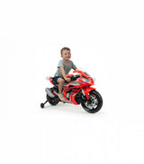 Injusa CBR elektrische kindermotor 12V rood