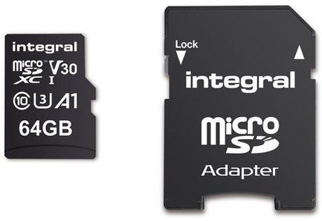 Enzo integral micro sd geheugenkaart v30 64gb - 9500405